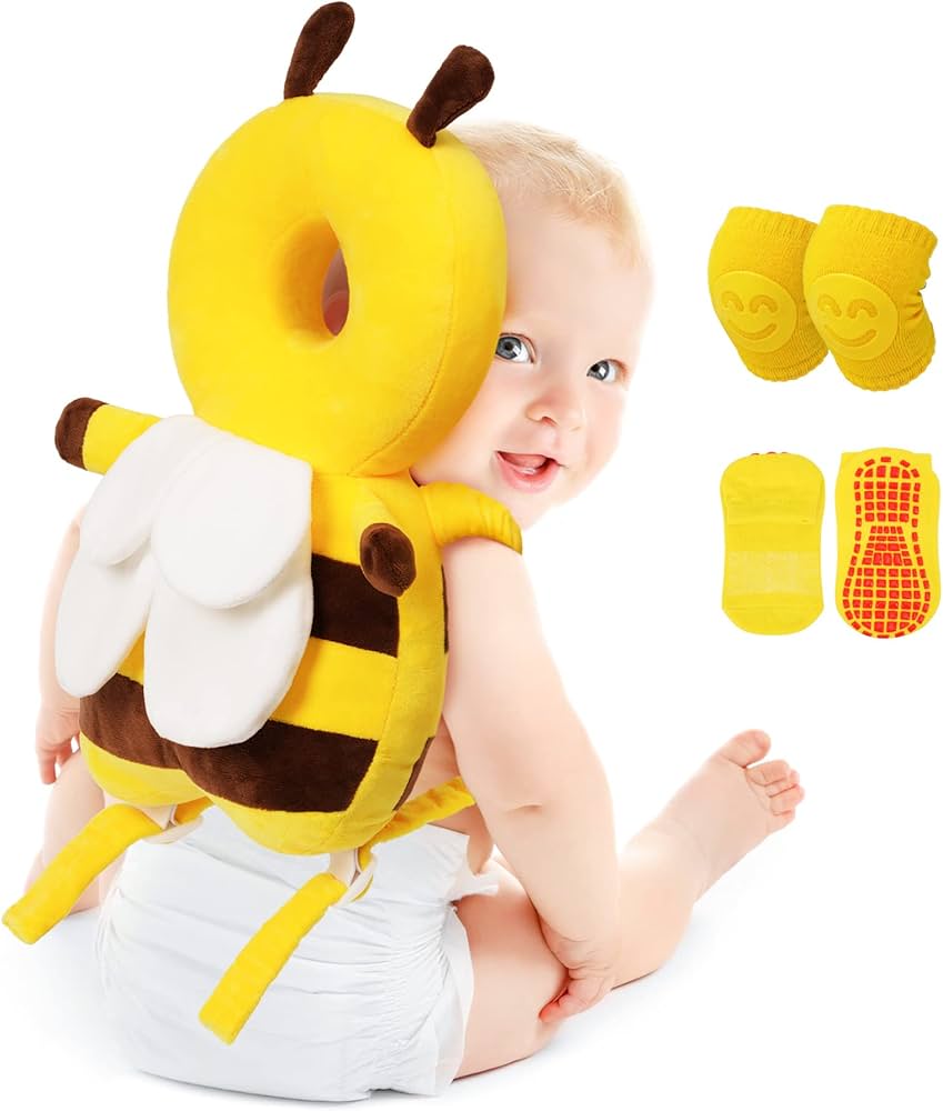Baby head protector and back protection
